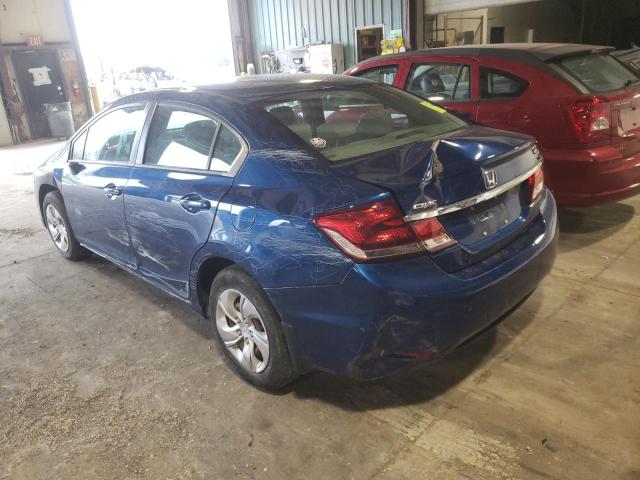 Photo 3 from auction – 2015 HONDA CIVIC LX with VIN 2HGFB2F55FH558256