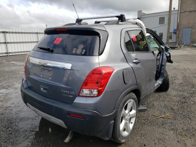 Photo 4 from auction – 2015 CHEVROLET TRAX LTZ with VIN KL7CJNSB3FB099882