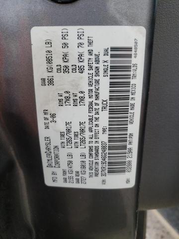 Фото 10 с аукциона – 2006 DODGE RAM 1500 с VIN 3D7KR19D46G248837