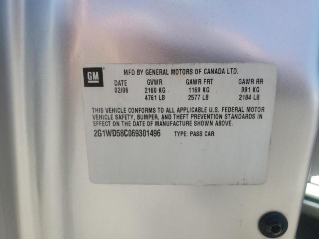 Photo 10 from auction – 2006 CHEVROLET IMPALA SUP with VIN 2G1WD58C069301496