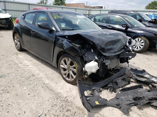 HYUNDAI VELOSTER 2017 with VIN KMHTC6AD4HU310130 - Photo from auction