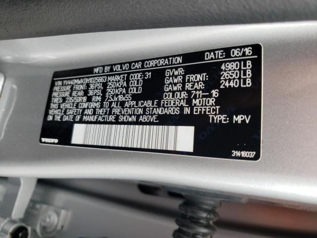 Photo 10 from auction – 2017 VOLVO V60 CROSS with VIN YV440MWK0H1025663