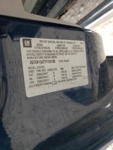 Photo 10 from auction – 2007 GMC NEW SIERRA with VIN 2GTEK19J771724185