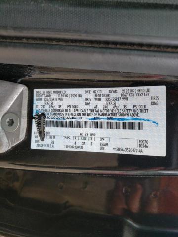 Photo 10 from auction – 2014 FORD ESCAPE SE with VIN 1FMCU9G94EUA46839