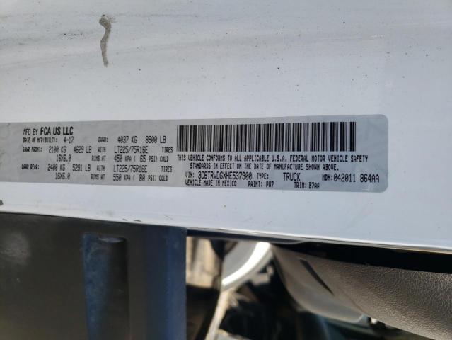 Photo 10 from auction – 2017 RAM PROMASTER with VIN 3C6TRVDGXHE537900