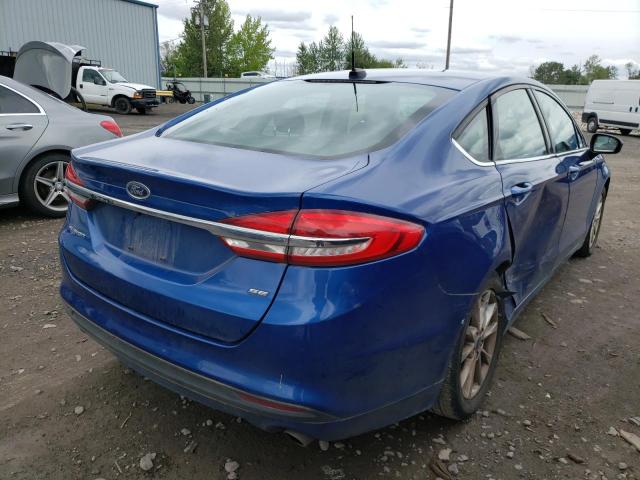 Photo 4 from auction – 2017 FORD FUSION SE with VIN 3FA6P0H74HR113023