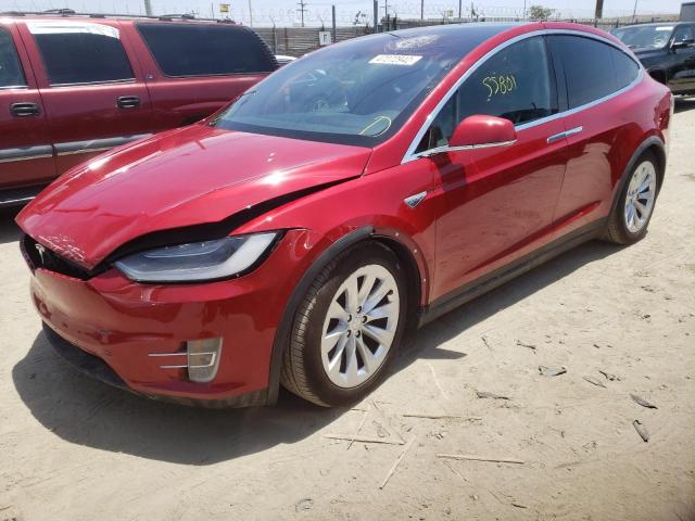 Photo 2 from auction – 2016 TESLA MODEL X with VIN 5YJXCBE2XGF014530