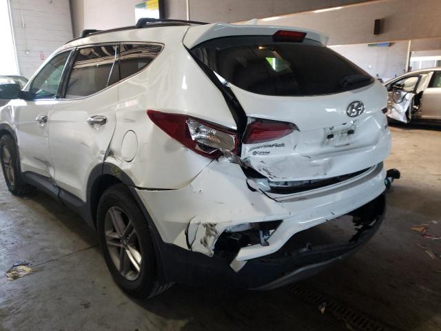 Photo 9 from auction – 2018 HYUNDAI SANTA FE S with VIN 5NMZU3LB0JH070481