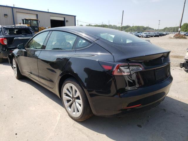 Photo 3 from auction – 2022 TESLA MODEL 3 with VIN 5YJ3E1EA7NF190121