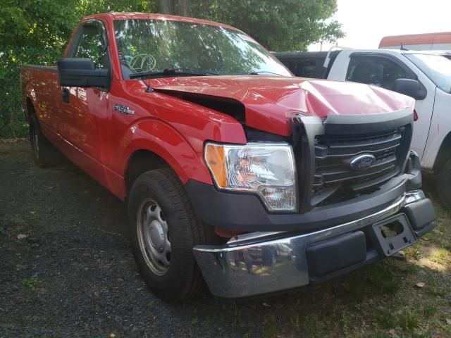 FORD F150 2013 with VIN 1FTMF1CM3DKF01821 - Photo from auction