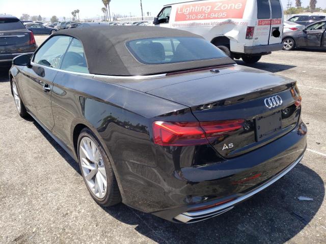 Photo 3 from auction – 2021 AUDI A5 PREMIUM with VIN WAUWAGF52MN002437
