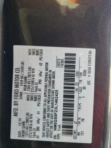 Photo 10 from auction – 2020 FORD TRANSIT CO with VIN NM0GS9F23L1462425