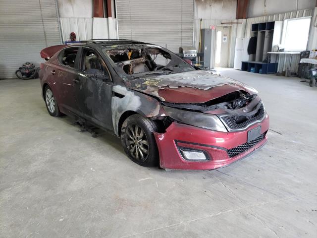 KIA OPTIMA EX 2014 with VIN 5XXGN4A72EG272722 - Photo from auction