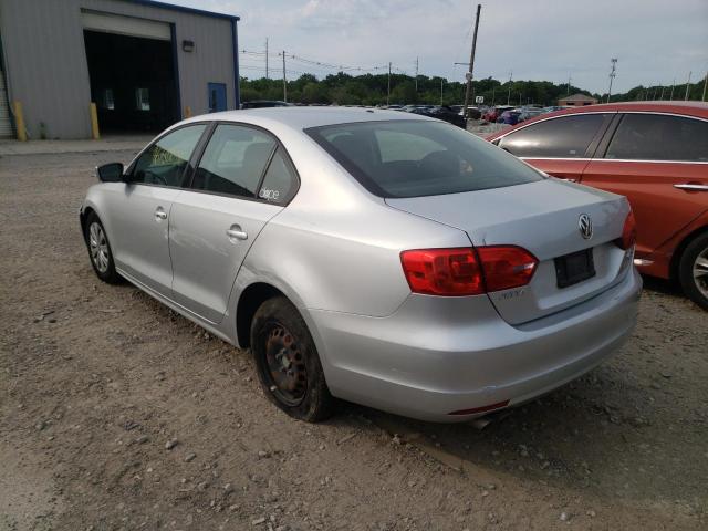 Photo 3 from auction – 2012 VOLKSWAGEN JETTA BASE with VIN 3VW2K7AJ0CM303328