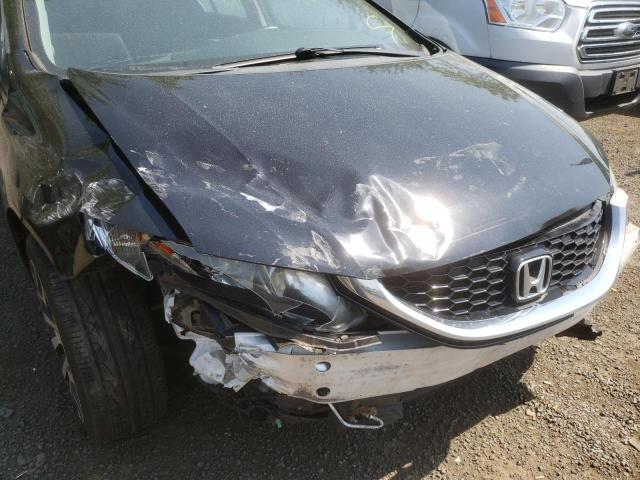 Photo 9 from auction – 2014 HONDA CIVIC EXL with VIN 19XFB2F9XEE235624