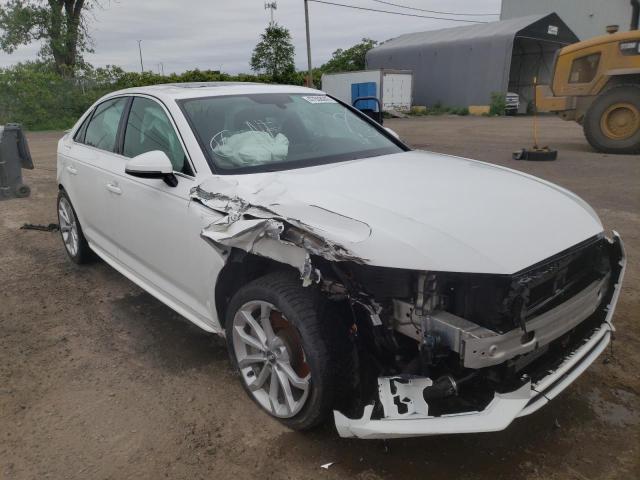 AUDI A4 PROGRES 2018 with VIN WAUBNAF48JA037218 - Photo from auction