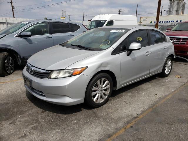 Photo 2 from auction – 2012 HONDA CIVIC LX with VIN 2HGFB2F55CH588210