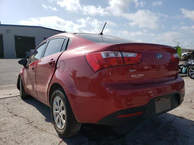 Photo 3 from auction – 2013 KIA RIO LX with VIN KNADM4A36D6283414