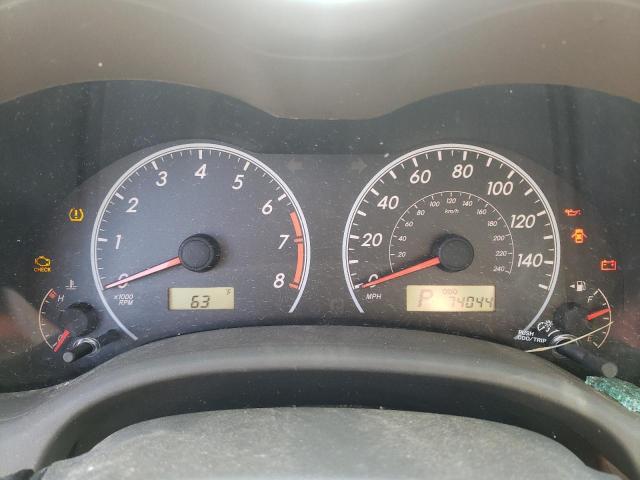 Photo 8 from auction – 2010 TOYOTA COROLLA BA with VIN 2T1BU4EE4AC522534