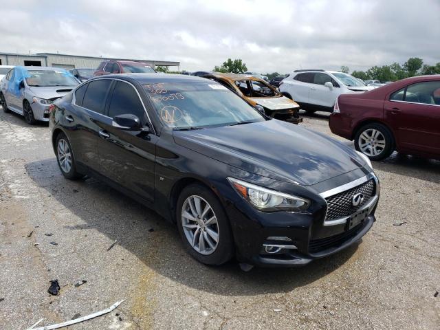 INFINITI Q50 BASE 2015 with VIN JN1BV7AR3FM400073 - Photo from auction