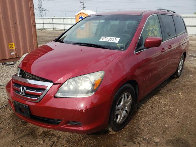 Photo 2 from auction – 2005 HONDA ODYSSEY EX with VIN 5FNRL38495B071715