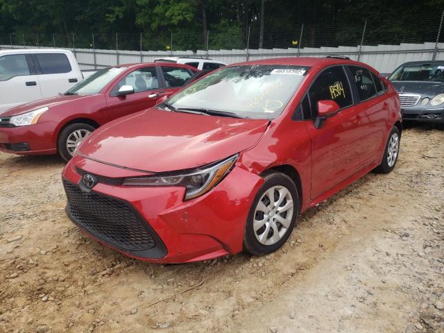 Photo 2 from auction – 2021 TOYOTA COROLLA LE with VIN 5YFEPMAE6MP255203