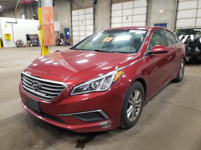 Photo 2 from auction – 2016 HYUNDAI SONATA SE with VIN 5NPE24AF0GH387270