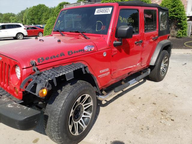 Photo 9 from auction – 2012 JEEP WRANGLER U with VIN 1C4BJWDG3CL136576