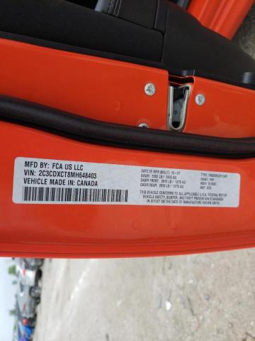 Photo 10 from auction – 2021 DODGE CHARGER R/ with VIN 2C3CDXCT8MH648403