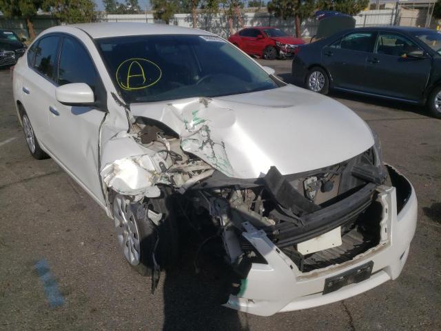 NISSAN SENTRA S 2013 with VIN 3N1AB7AP1DL762042 - Photo from auction