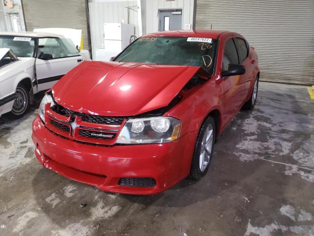 Photo 2 from auction – 2014 DODGE AVENGER SE with VIN 1C3CDZAB7EN109138