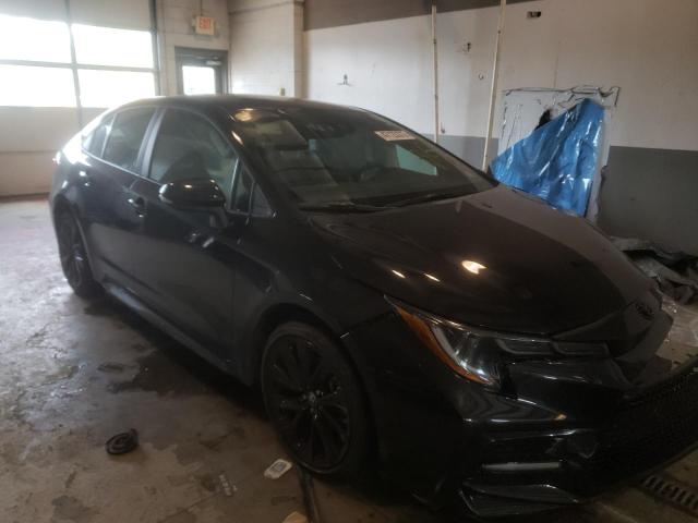 TOYOTA COROLLA SE 2022 with VIN 5YFS4MCE4NP106332 - Photo from auction