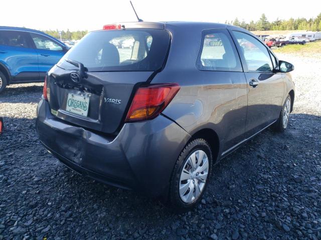 Photo 4 from auction – 2015 TOYOTA YARIS with VIN VNKJTUD33FA015657
