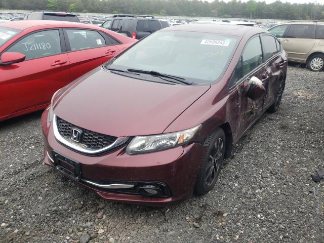 Photo 2 from auction – 2013 HONDA CIVIC EXL with VIN 19XFB2F90DE076658