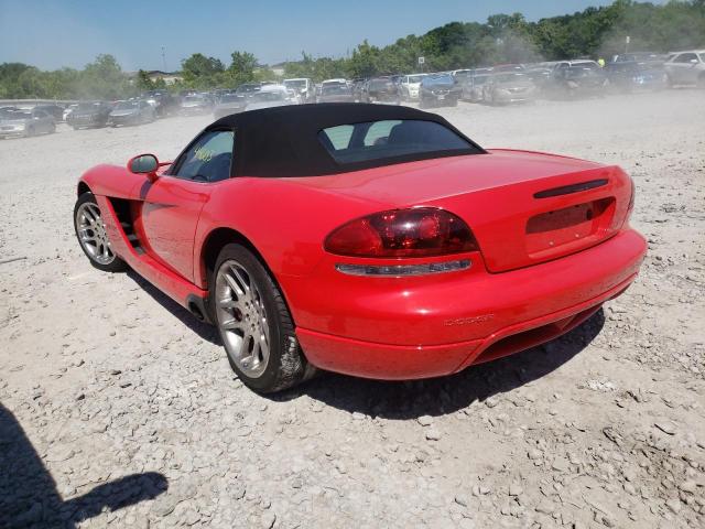Photo 3 from auction – 2003 DODGE VIPER SRT- with VIN 1B3JR65Z13V501749
