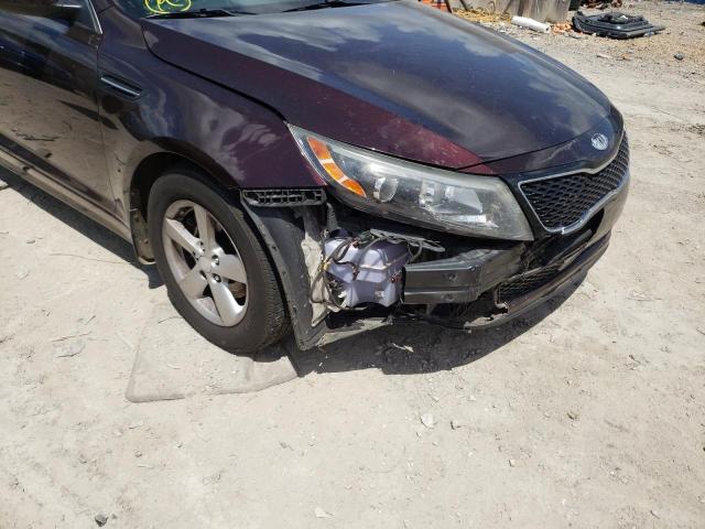 Photo 9 from auction – 2014 KIA OPTIMA LX with VIN 5XXGM4A7XEG282708