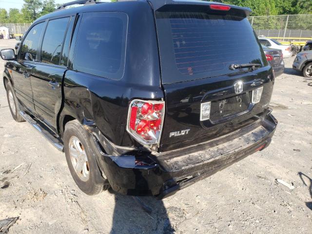 Photo 9 from auction – 2007 HONDA PILOT with VIN 2HKYF18177H535277