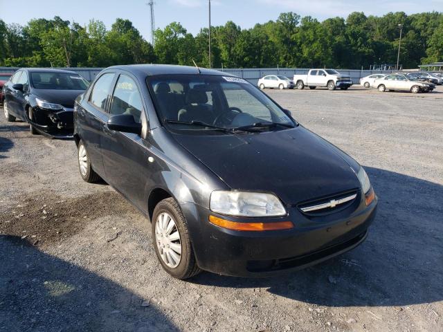 CHEVROLET AVEO BASE 2005 with VIN KL1TD52685B358322 - Photo from auction
