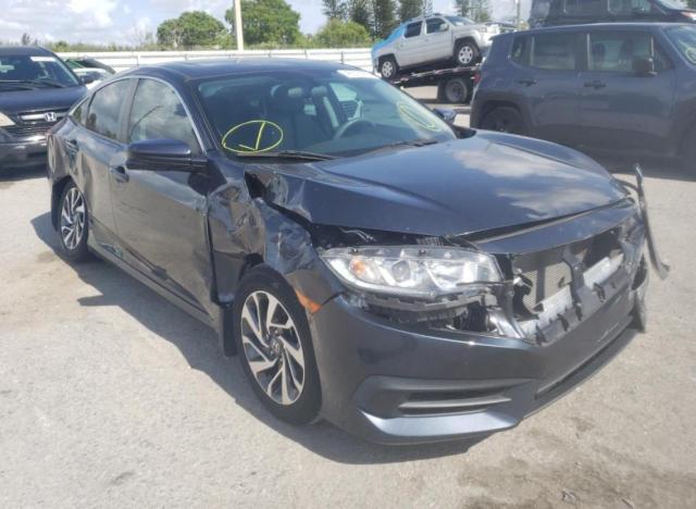 HONDA CIVIC EX 2017 with VIN 19XFC2F77HE027166 - Photo from auction