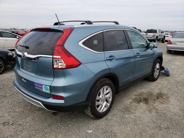 Photo 4 from auction – 2016 HONDA CR-V EXL with VIN 2HKRM3H76GH552372