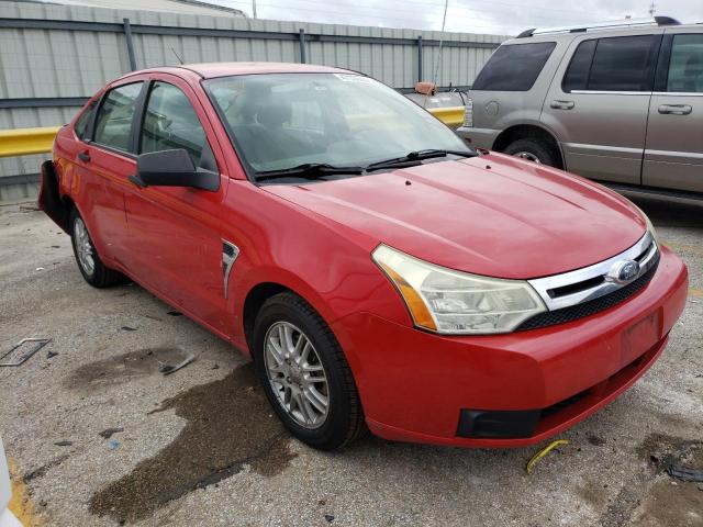 FORD FOCUS SE 2008 with VIN 1FAHP35N08W214683 - Photo from auction