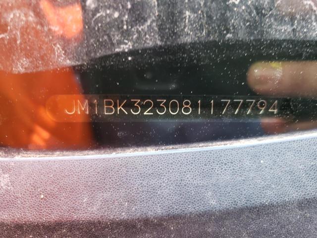 Photo 10 from auction – 2008 MAZDA 3 S with VIN JM1BK323081177794