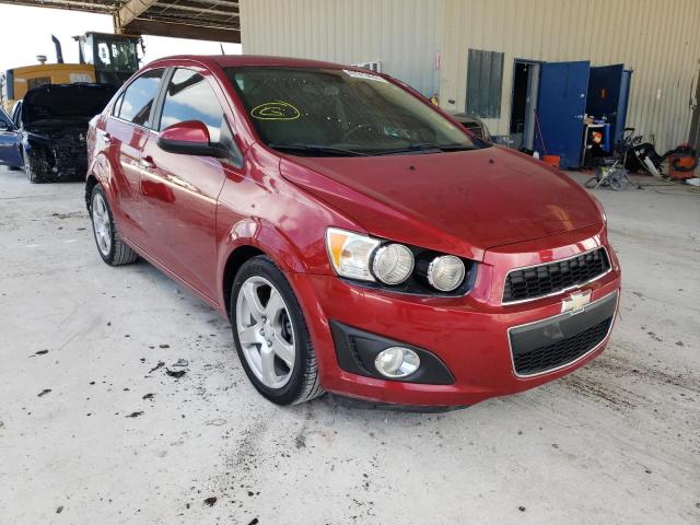 CHEVROLET SONIC LTZ 2012 with VIN 1G1JE5SH0C4110347 - Photo from auction