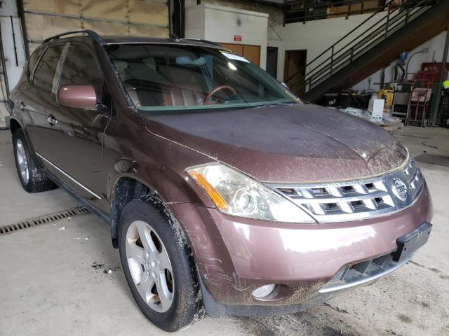 Photo 1 from auction – 2003 NISSAN MURANO SL with VIN JN8AZ08T13W105290