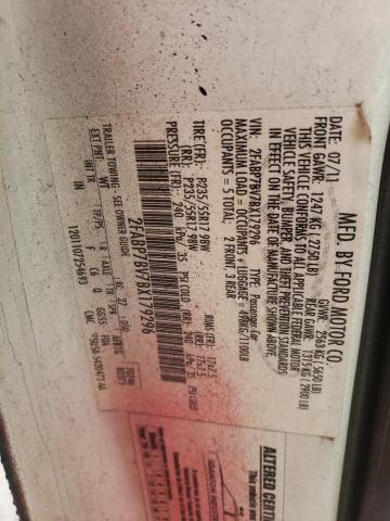 Photo 10 from auction – 2011 FORD CROWN VICT with VIN 2FABP7BV7BX179296
