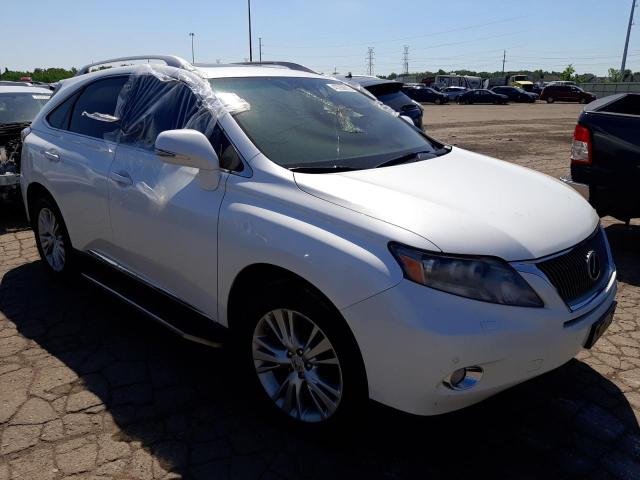LEXUS RX 450 2011 with VIN JTJBC1BA1B2044833 - Photo from auction