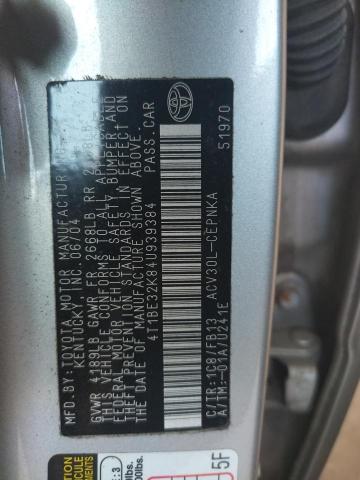 Photo 10 from auction – 2004 TOYOTA CAMRY LE with VIN 4T1BE32K84U939384
