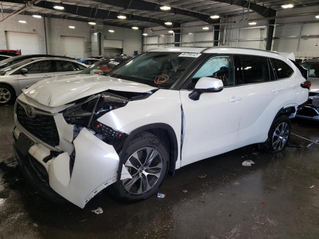 Photo 2 from auction – 2021 TOYOTA HIGHLANDER with VIN 5TDHZRBH9MS138283