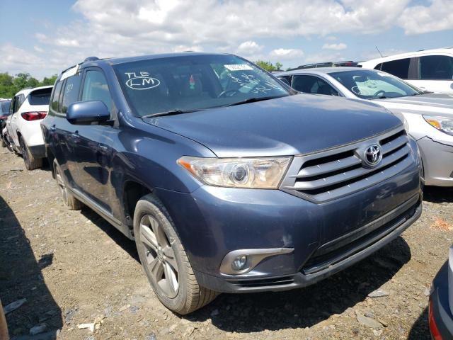 TOYOTA HIGHLANDER 2013 with VIN 5TDDK3EH8DS249001 - Photo from auction