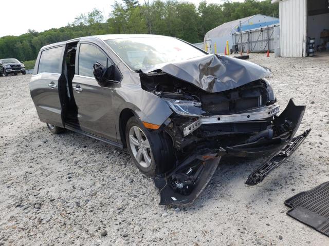 HONDA ODYSSEY EX 2018 with VIN 5FNRL6H7XJB044786 - Photo from auction